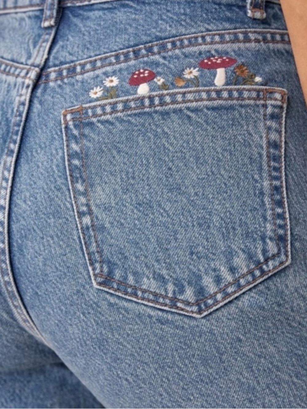 Reformation Cynthia Mushroom High Rise Straight Jeans size 26